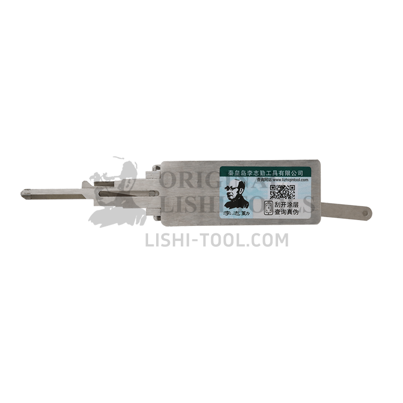 Lishi 2-in-1 (10-CUT) HY15 Tool for Hyundai, Kia - Lock Pick and Decoder - Ignition Lock, Door Lock, Trunk