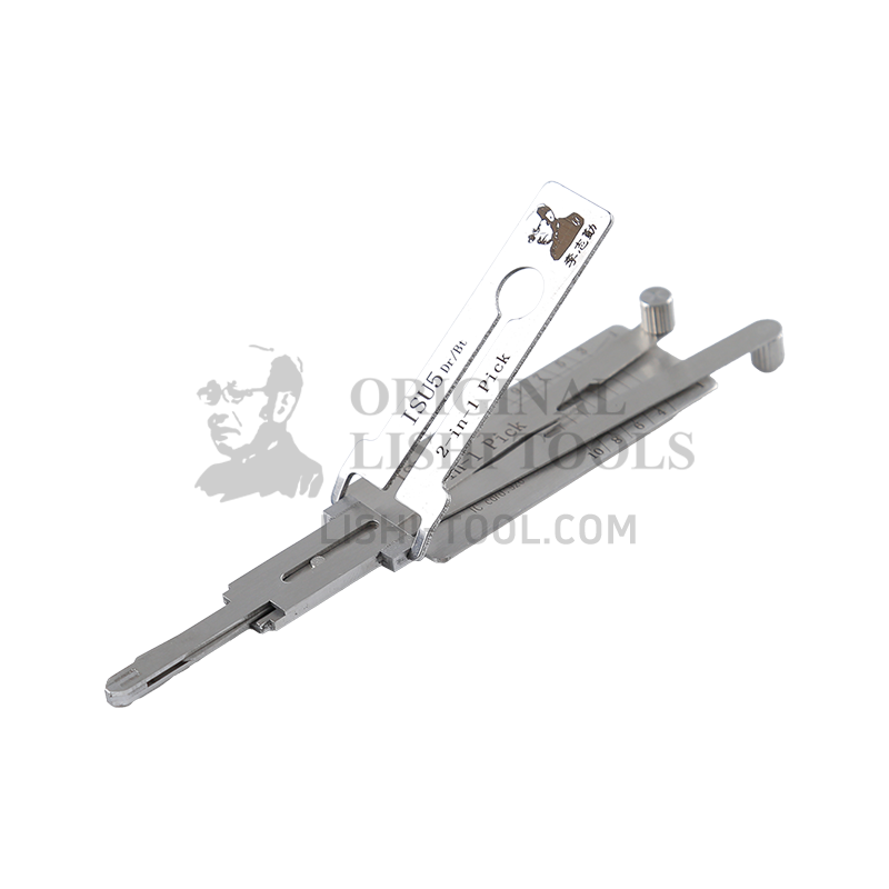 Lishi 2-in-1 (8-CUT) ISU5 Tool for Isuzu - Lock Pick and Decoder - Door Lock / Trunk / Anti-Glare