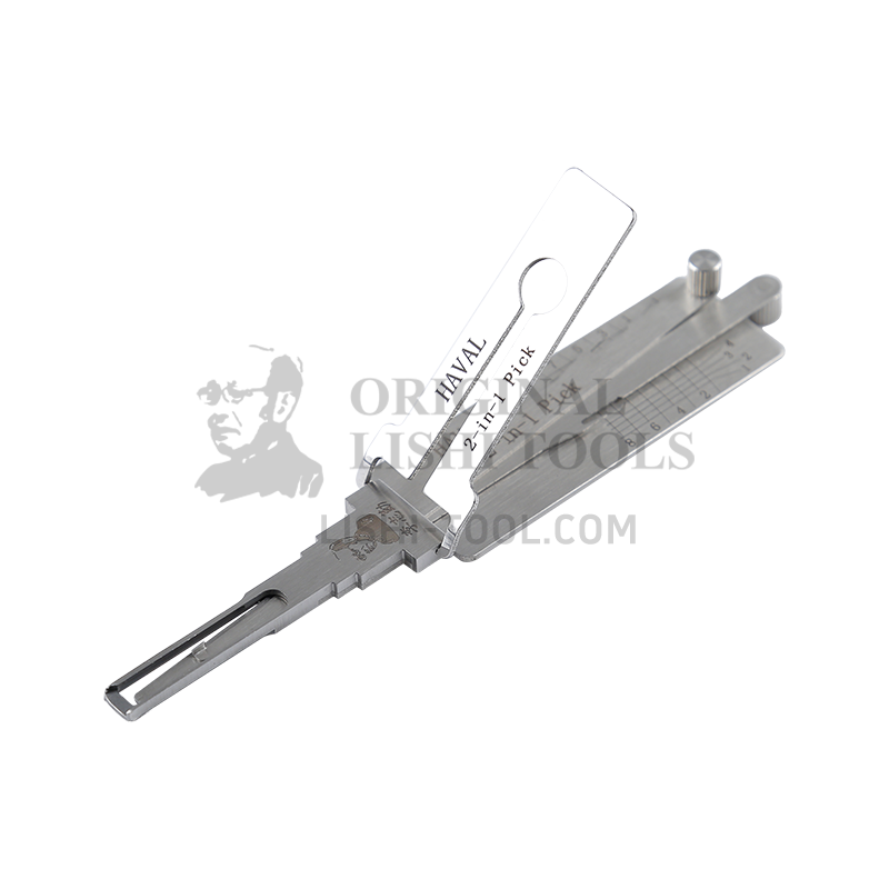 Lishi 2-in-1 (8-CUT) HAVAL1 for H6, F7, VV5, VV6 - Door Lock Pick and Decoder