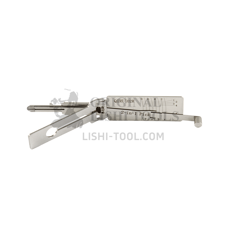 Lishi 2-in-1 (8-CUT) QIRUI02-Left Slot Tool for Chery - Lock Pick and Decoder