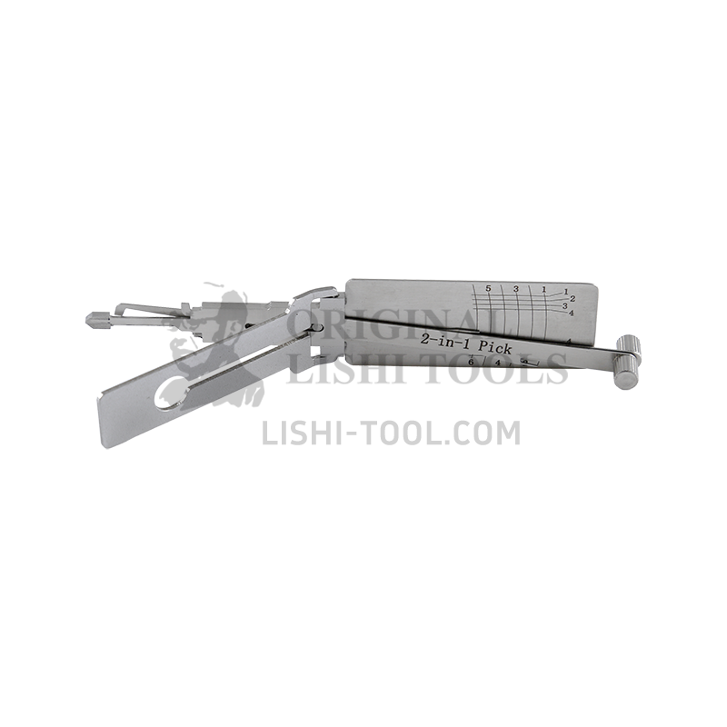 Lishi 6-CUT 2-in-1 Pickup and Decoder Tool for Suzuki Access India Ignition Lock/Anti-Glare