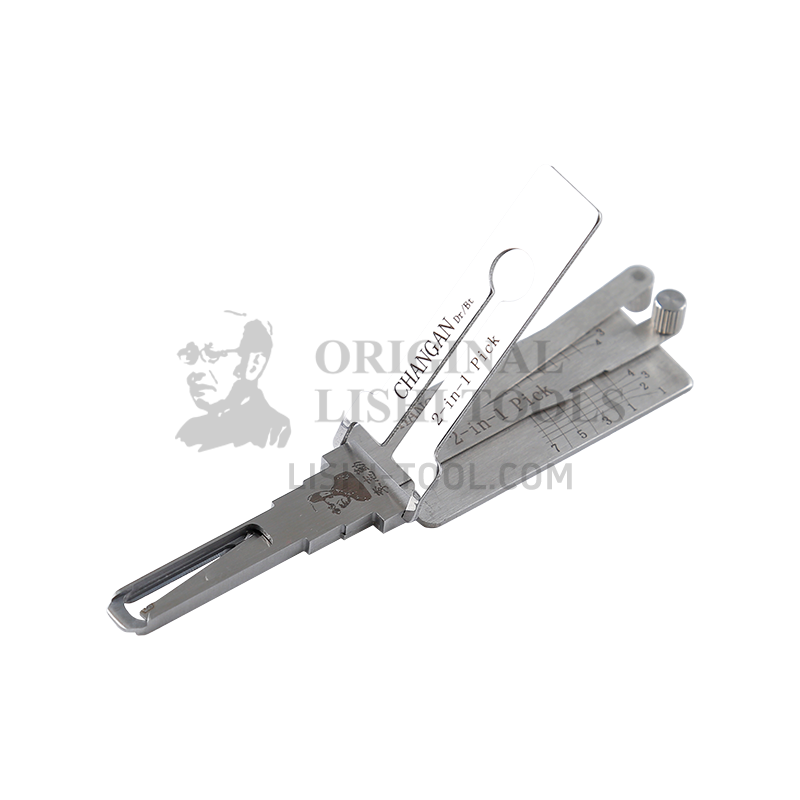 Lishi 2-in-1 (7-CUT) CHANGAN for CS75, CS35, Yidong - Door Lock Pick and Decoder