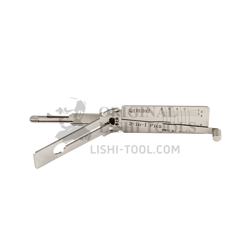 Lishi 2-in-1 (8-CUT) QIRUI02R-Right Slot Tool for Chery - Lock Pick and Decoder
