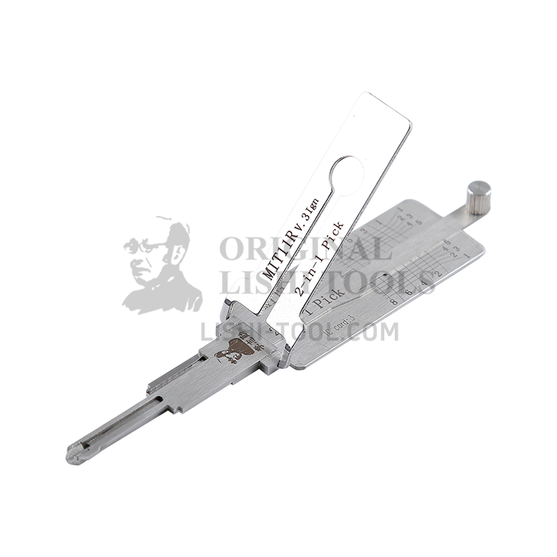 Lishi 2-in-1 (8-CUT) MIT11v3 Tool for Mitsubishi - Lock Pick and Decoder