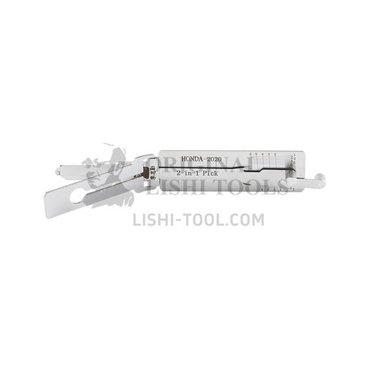 Lishi 2-in-1 (6-CUT) HONDA-2020 for 2020+ Honda - Door Lock Pick and Decoder