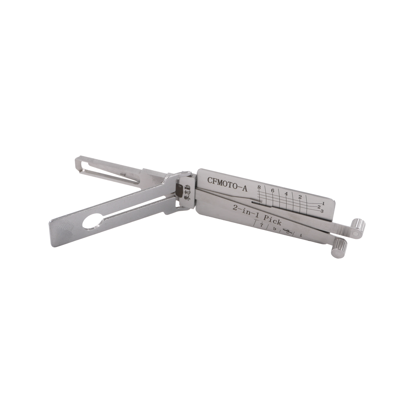 Lishi 2-in-1 CFMOTO- A Motorcycle Pick and Decoder Tool