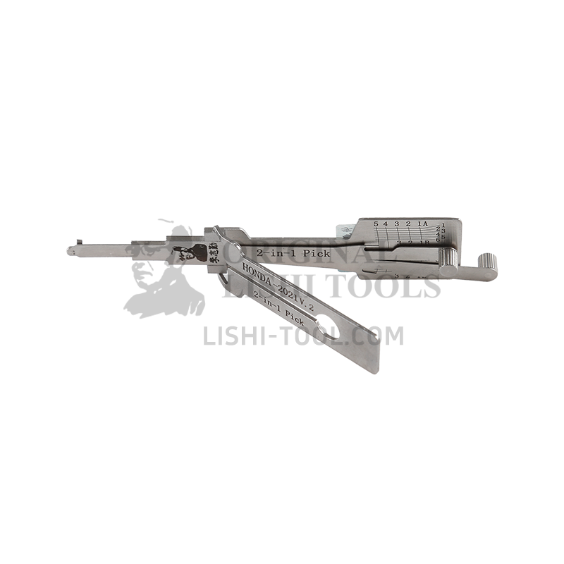 Lishi 2-in-1 (5-CUT) HONDA2021 for 2021+ Honda - Door Lock Pick and Decoder