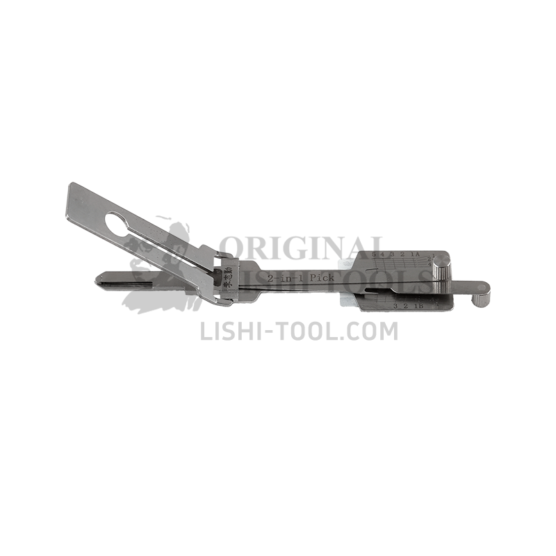 Lishi 2-in-1 (5-CUT) HONDA2021 for 2021+ Honda - Door Lock Pick and Decoder