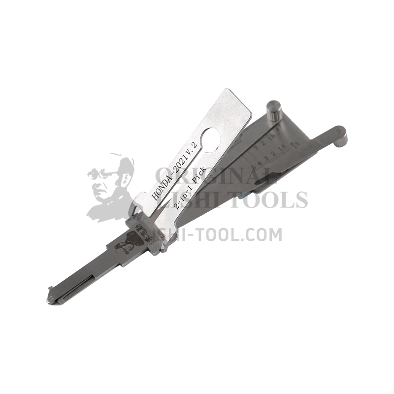 Lishi 2-in-1 (5-CUT) HONDA2021 for 2021+ Honda - Door Lock Pick and Decoder