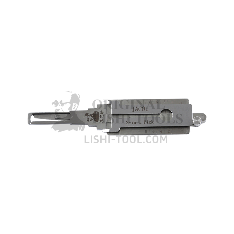 Lishi 2-in-1 (8-CUT) JAC01 for JAC Geerfa and JAC Heavy Trucks - Door Lock Pick and Decoder