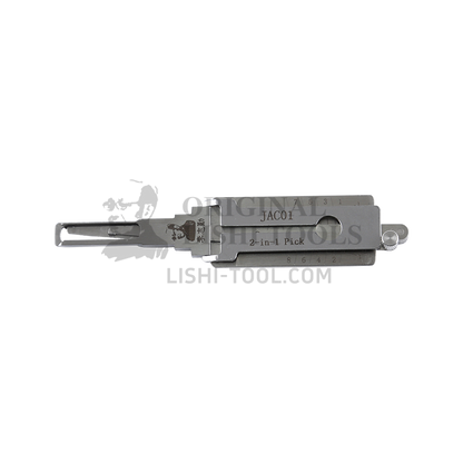 Lishi 2-in-1 (8-CUT) JAC01 for JAC Geerfa and JAC Heavy Trucks - Door Lock Pick and Decoder