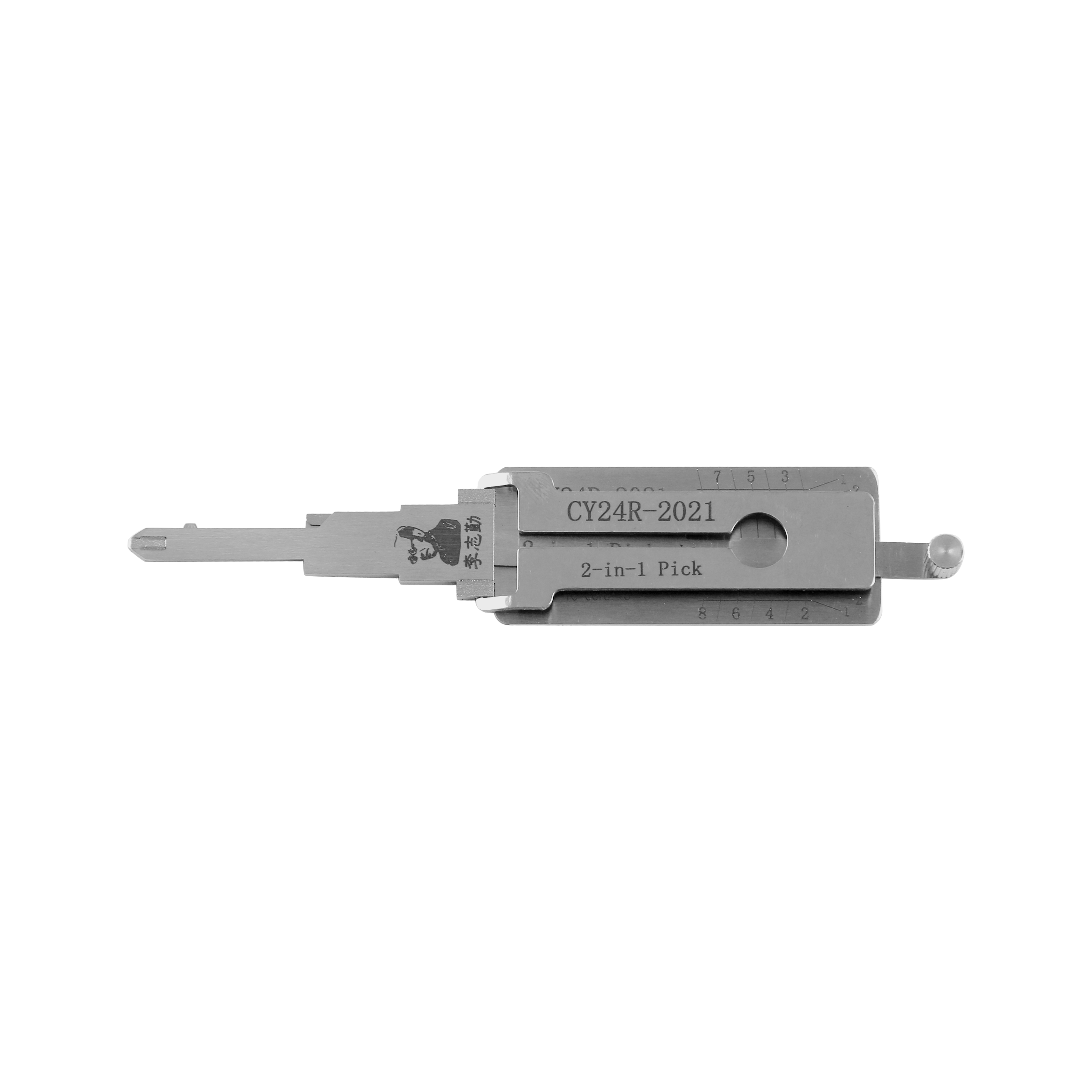 Lishi Tools(8-CUT) CY24R-2021 2-in-1 Pick & Decoder for New Jeep Door ...