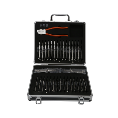 LISHI 2-in-1 32-Piece Lock Pick & Decoder Set — Ignition, Door & Trunk Locksmith Tool Kit