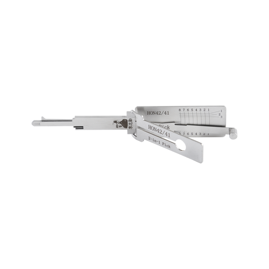 Lishi Tool (8-CUT)HON42/41 2-in-1 Pick & Decoder for Honda Motorcycles Ignition Lock