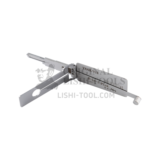 Lishi 5-CUT YA4R/Y13 2-in-1 Pick and Decoder Tool - Designed for American Mailbox Locks / Anti-Glare