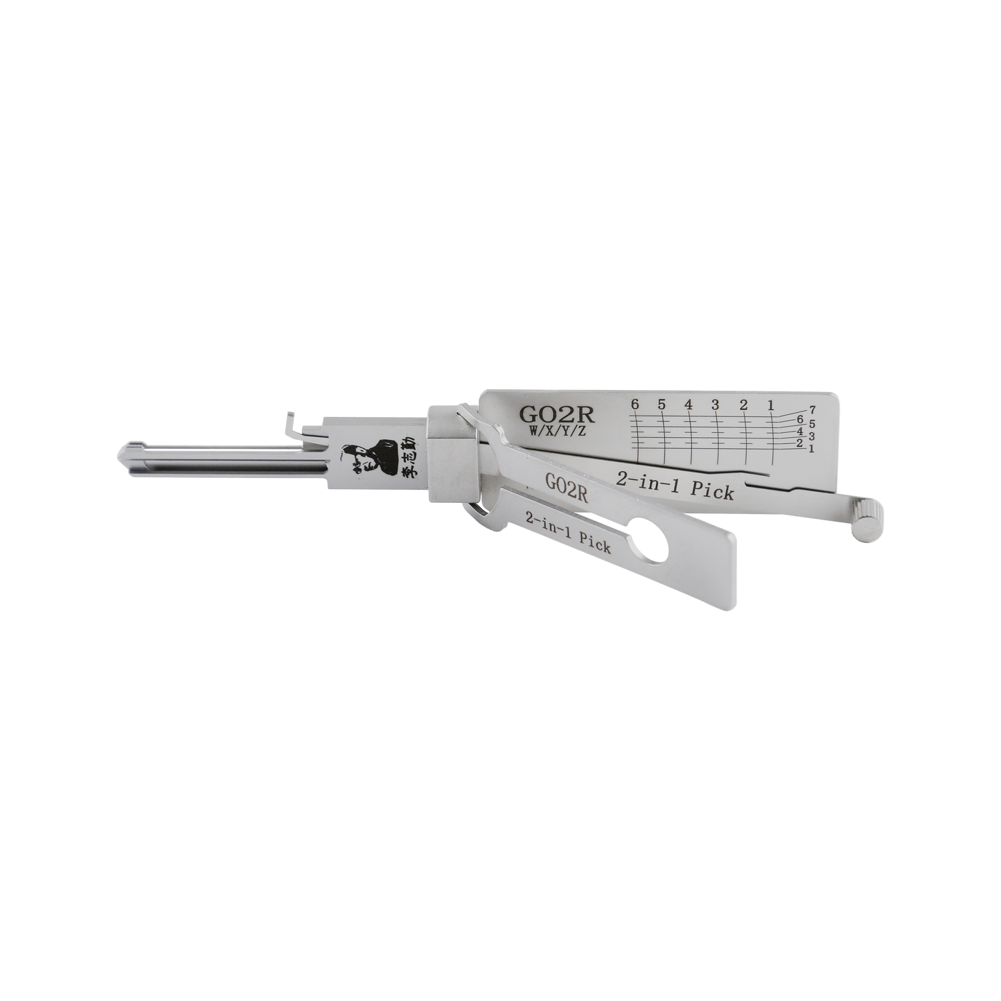 LIshi (6-CUT) GO2R 2-in-1 Pick & Decoder for Japanese Gor Civilian Tools   Door Lock /Anti-Glare