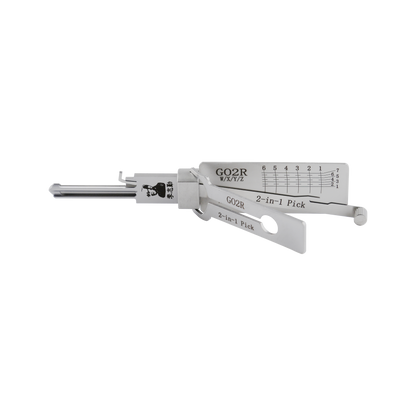 LIshi (6-CUT) GO2R 2-in-1 Pick & Decoder for Japanese Gor Civilian Tools   Door Lock /Anti-Glare