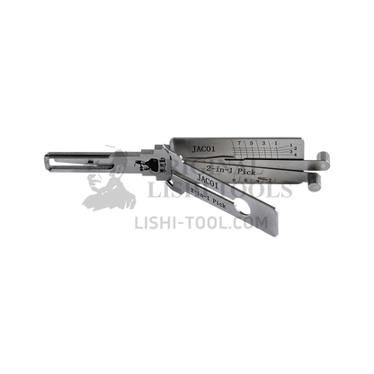 Lishi 2-in-1 (8-CUT) JAC01 for JAC Geerfa and JAC Heavy Trucks - Door Lock Pick and Decoder