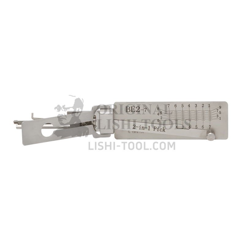 7 Pin Keyway Decoder Li’s 2-in-1 7-CUT BE2-7 BEST Lock Decoder and Picker: Essential for Ci ...