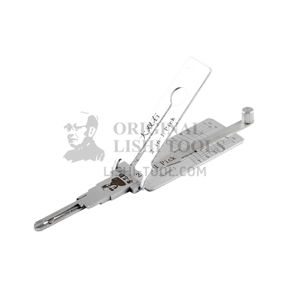 Lishi 2-in-1 8-CUT Dual Right Pick & Decoder Tool for Dongfeng & Southeast Locks - Door, Trunk, Anti-Glare