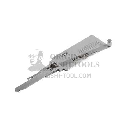 Fo38 Key Reader Lishi 2-in-1 (8-CUT) FO38 Key Reader/Decoder for Ford & Lincoln ...