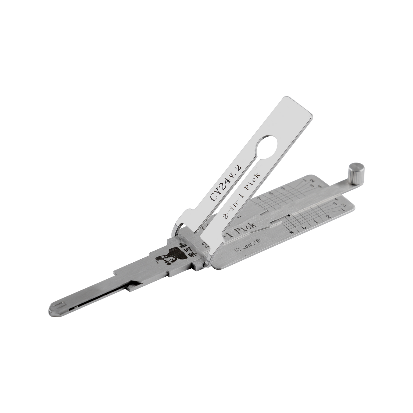 Lishi Tools(7-CUT) CY24 v.2  2-in-1 Pick & Decoder for Dodge, Jeep, Chrysler Door Locks