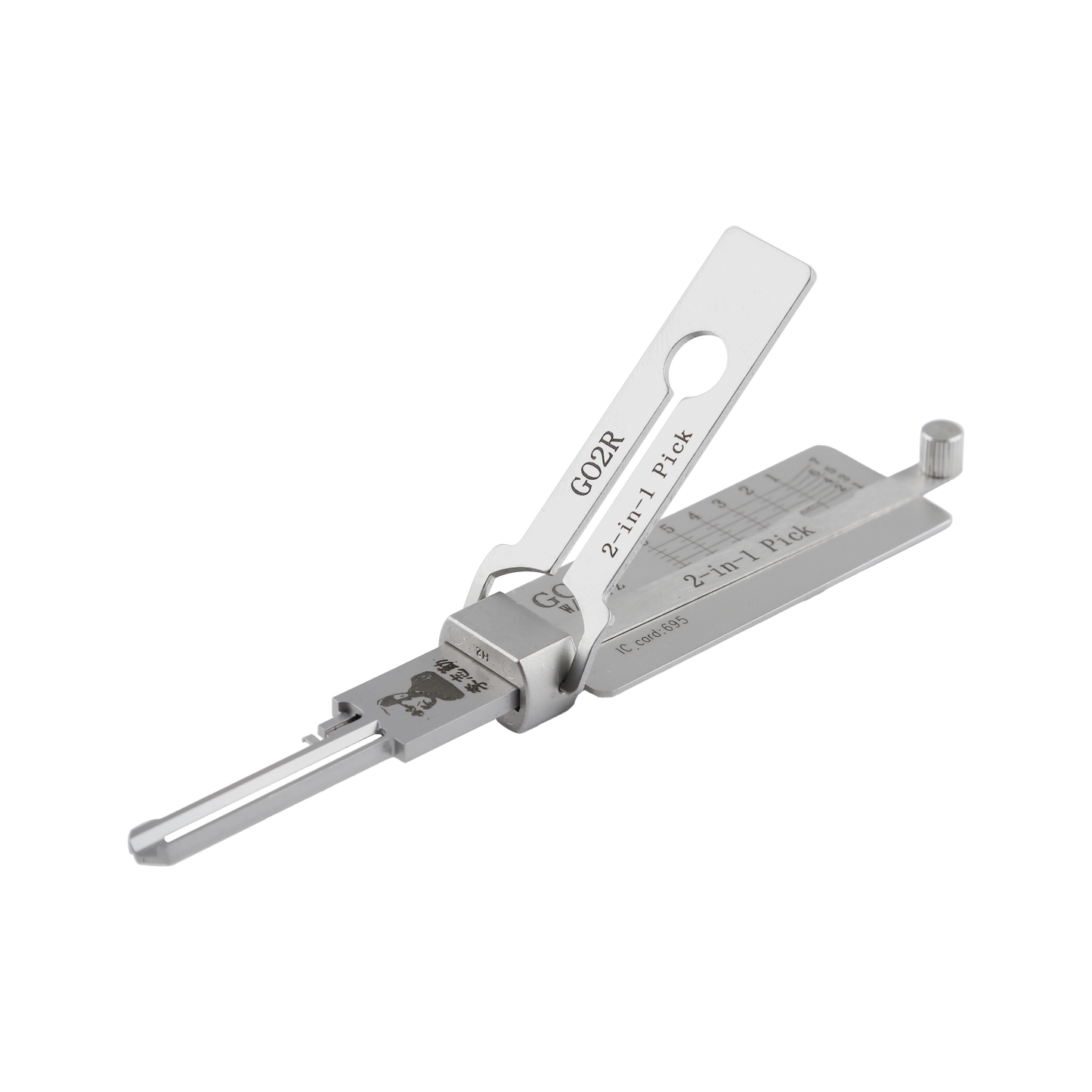 LIshi (6-CUT) GO2R 2-in-1 Pick & Decoder for Japanese Gor Civilian Tools   Door Lock /Anti-Glare