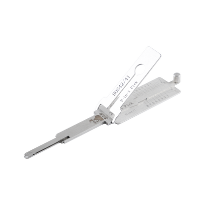 Lishi Tool (8-CUT)HON42/41 2-in-1 Pick & Decoder for Honda Motorcycles Ignition Lock