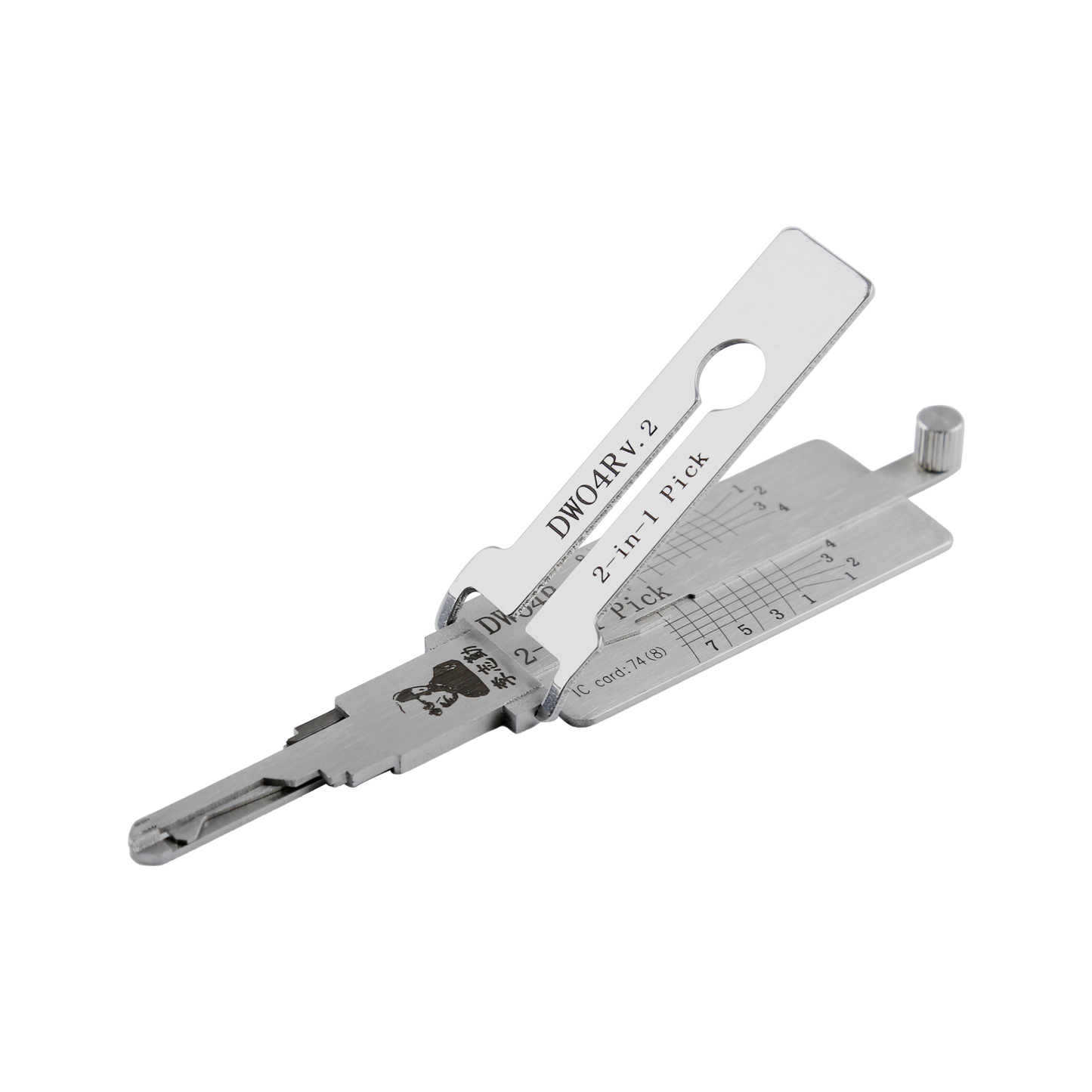 Lishi Tools(8-CUT) DWO4R 2-in-1 Pick & Decoder for Buick Excelle, Sail, Joy  Ignition Locks