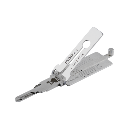 Lishi Tools(8-CUT) DWO4R 2-in-1 Pick & Decoder for Buick Excelle, Sail, Joy  Ignition Locks