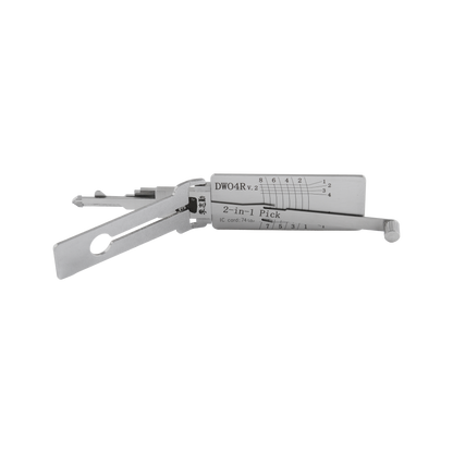 Lishi Tools(8-CUT) DWO4R 2-in-1 Pick & Decoder for Buick Excelle, Sail, Joy  Ignition Locks