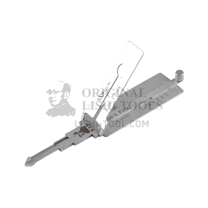 Lishi 5-CUT SX9 2-in-1 Picker and Decoder for Citroen, Peugeot, Fiat - Ignition Lock, Door Lock, Anti-Glare
