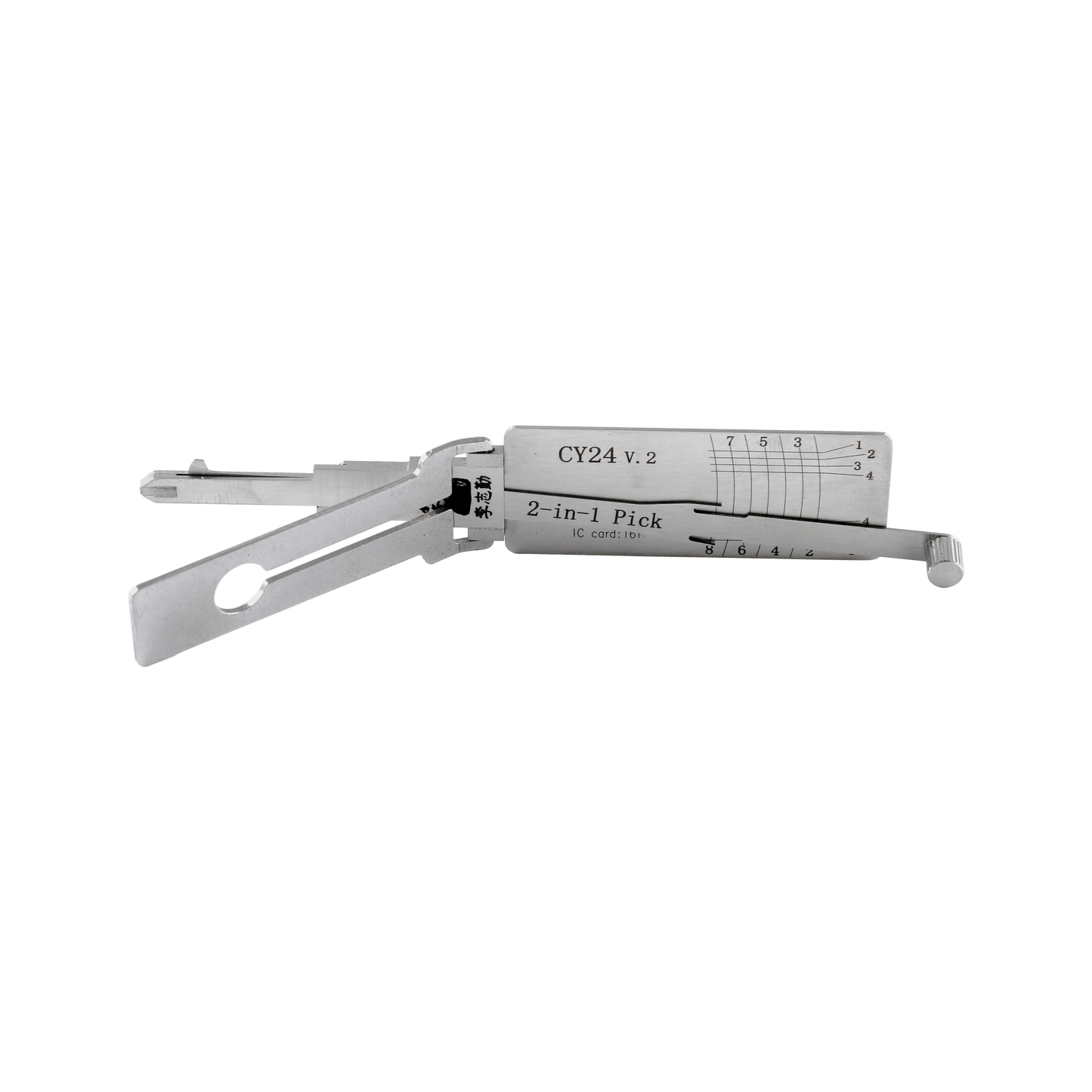 Lishi Tools(7-CUT) CY24 v.2  2-in-1 Pick & Decoder for Dodge, Jeep, Chrysler Door Locks