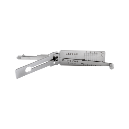 Lishi Tools(7-CUT) CY24 v.2  2-in-1 Pick & Decoder for Dodge, Jeep, Chrysler Door Locks