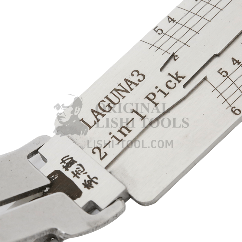 Lishi 2-in-1 (6-CUT) LAGUNA3 for Renault Laguna - Door Lock Pick and Decoder