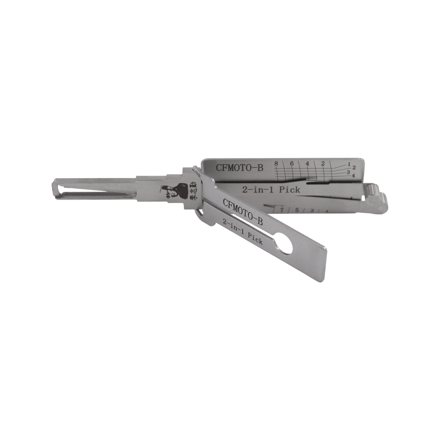 Lishi 2-in-1 CFMOTO- B Motorcycle Pick and Decoder Tool