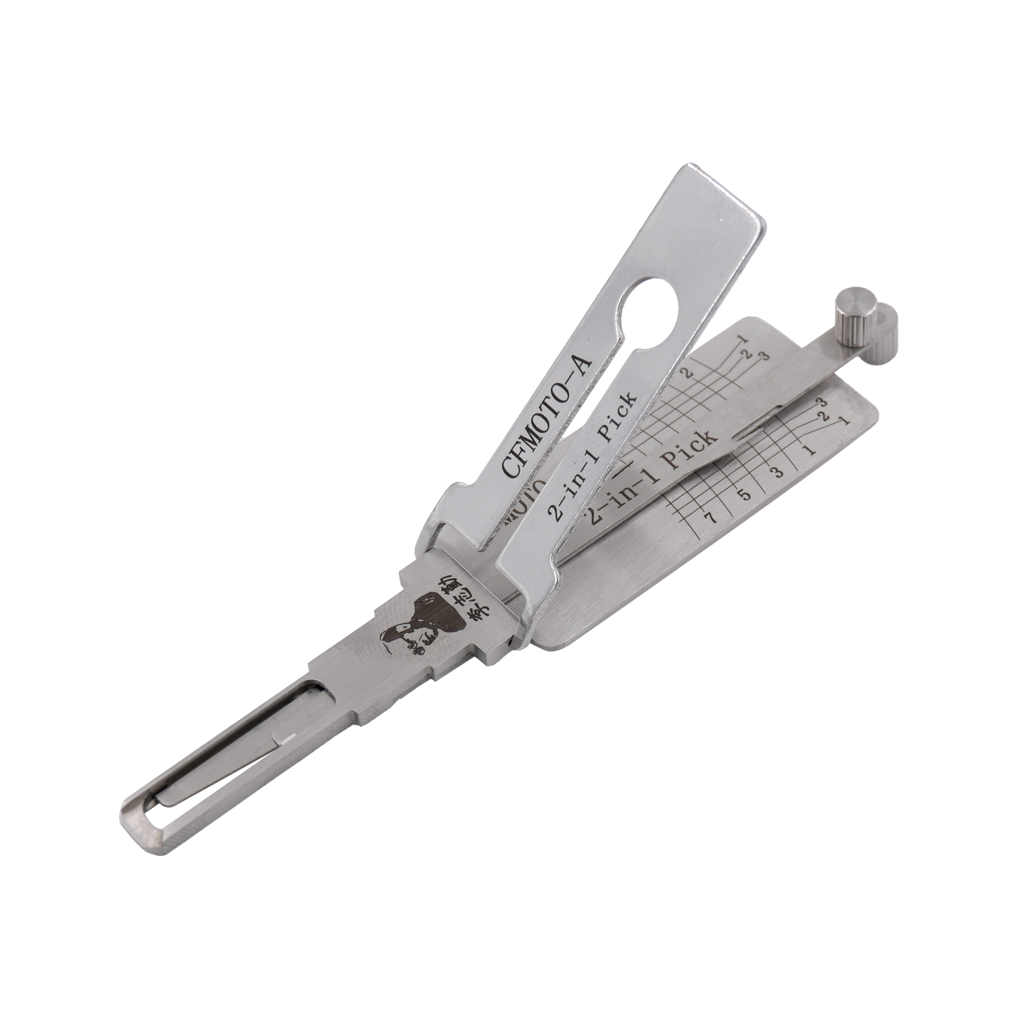 Lishi 2-in-1 CFMOTO- A Motorcycle Pick and Decoder Tool