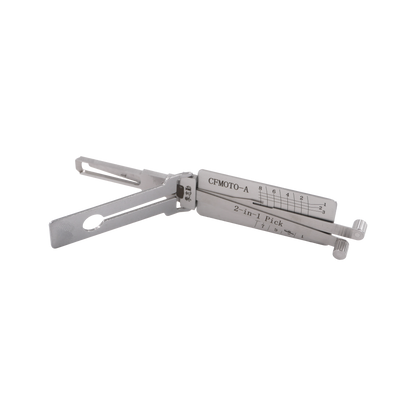 Lishi 2-in-1 CFMOTO- A Motorcycle Pick and Decoder Tool